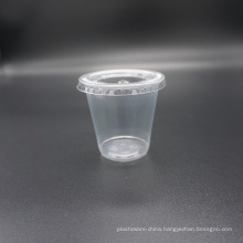 PP Plastic Portable Disposable Soy Sauce Cup With Lid